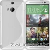 HTC One M8 Silicone Clear S