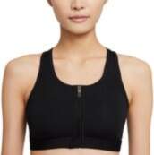 Nike Swoosh Zip Front Bra W
