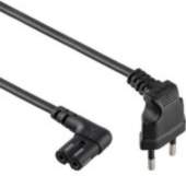 Gembird CABLE POWER EU 1M/ANGLED PC-184L