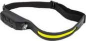 Hismart Flashlight COB +XPE Sensor Rechargeable