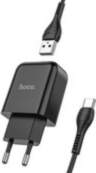 Hoco travel charger USB + cable