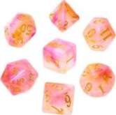 Rebel RPG Dice Set - Acrylic