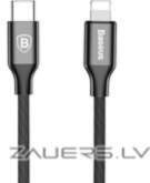 Baseus Type-C Lightning 2M Vads (Melns)