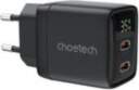 Charger CHOETECH GaN 2xUSB Type-C: 35W