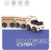 Extra digital Wooden Assembly Kit Train