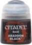 Games workshop Citadel Base: Abaddon Black