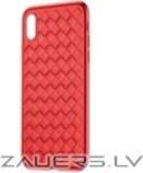IPhone X Baseus Weaving Maciņš (Sarkans)