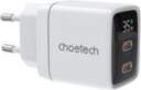 Charger CHOETECH GaN 2xUSB Type-C: 35W