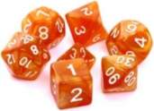 Rebel RPG Dice Set - Pearl