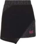 EA7 Woman Jersey Miniskirt - black