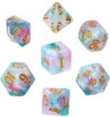 Rebel RPG Dice Set - Acrylic
