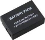 Extra digital Canon, battery LP-E17 (without