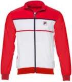 Jacket Max M - white/fila red