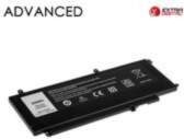 Notebook Battery DELL D2VF9, 3400mAh, Extra