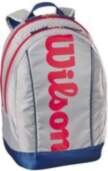 Wilson Junior Backpack - light grey/red/blue