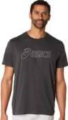 Asics Logo Short Sleeve - graphite