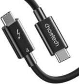 Cable CHOETECH Thunderbolt 4, USB-C to