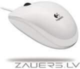 Logitech LOGI B100 Optical Mouse White