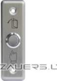Hismart Exit Button, Stainless Steel, flush