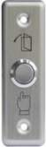 Hismart Exit Button, Stainless Steel, flush