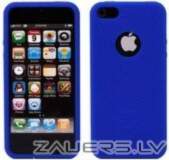 Apple iPhone 5 Blue Silicone Case