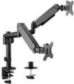 Gembird Adjustable desk 2-display mount