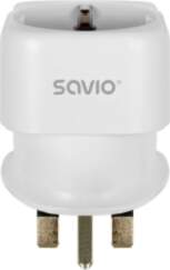 Strāvas adapteris SAVIO Travel adapter EU