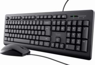 Trust Keyboard + Mouse 23970 Black