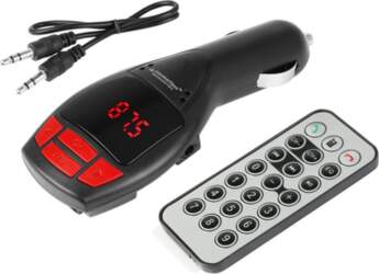 Auto FM transmiters ar bluetooth, 12/24V