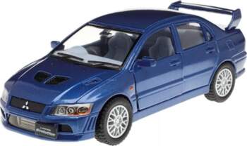 Modelīši Mitsubishi Lancer Evolution VII, zils