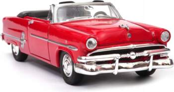 Modelīši FORD Crestline Sunliner, 1953, sarkans
