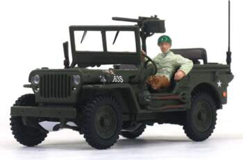 Modelīši - Jeep Willys 4x4 Open