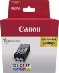 Canon CLI-521 C/M/Y Multi pack -