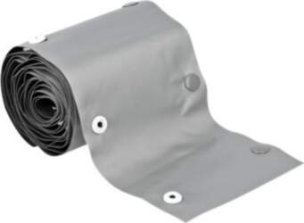 Delock cable protector with snap button