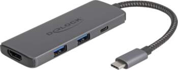 Delock - docking station - USB-C