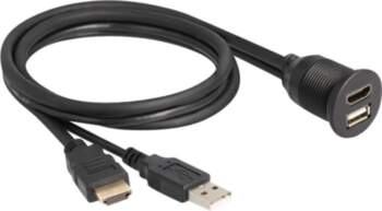 Delock HDMI / USB extension cable