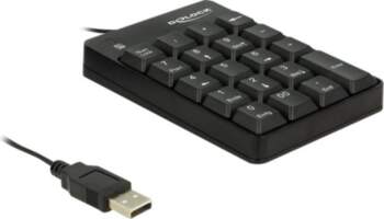 Delock - keypad - black Input