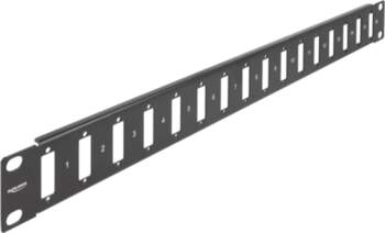 Delock patch panel (blank) - 1U