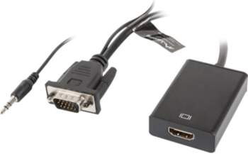 Lanberg video / audio cable kit