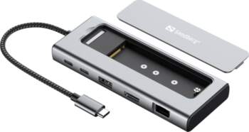 Sandberg - docking station - USB-C