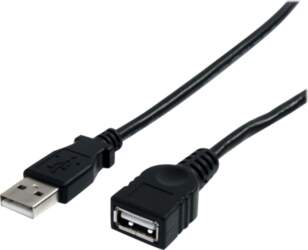 StarTech 3 ft Black USB 2
