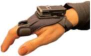 Zebra Technologies Zebra barcode scanner hand