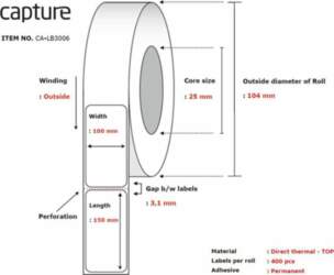 Capture - labels - 6400 label(s)