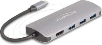 Delock - docking station - USB-C