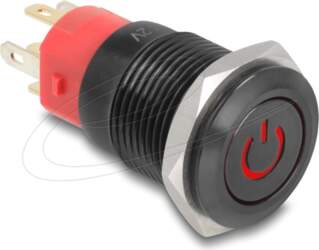 Delock - push button - for