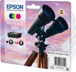 Epson 502 Multipack - 4-pack -