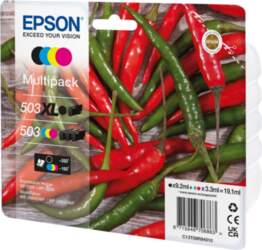 Epson 503/503 XL Multipack - 4-pack