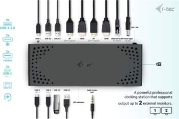 I-Tec - docking station - USB-C