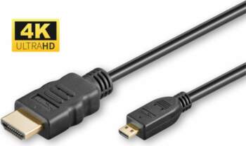 MicroConnect HDMI cable with Ethernet -