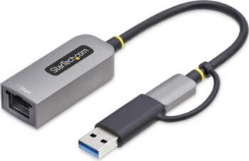 Startech USB-C to Ethernet Adapter w/USB-A